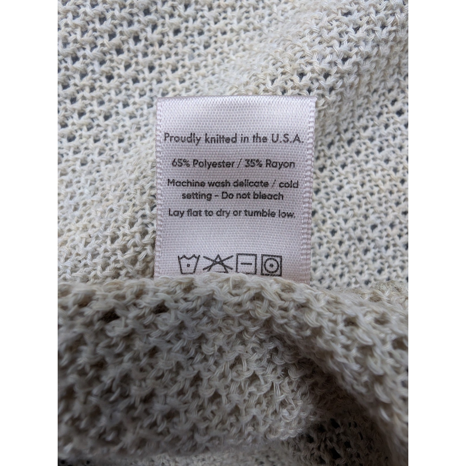Amma Cocoon One Size Poncho Breast Feeding Knit Lightweight Brown Nursing Cover — image 4 of 8